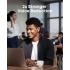 Anker soundcore Liberty 5, Noise-Cancelling Wireless Earbuds, 2x Stronger Voice Reduction, Real-Time Adaptive Noise Cancellation, Fast Charging, Dolby Audio, 6-Mic AI Clear Calls, Long Battery Life - Pink